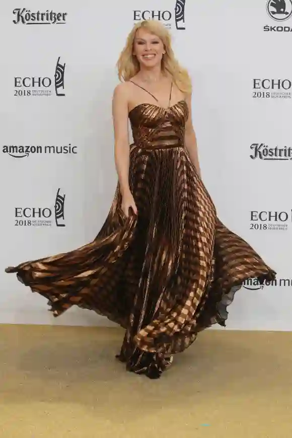 Kylie Minogue sah beim Echo 2018 bezaubernd aus