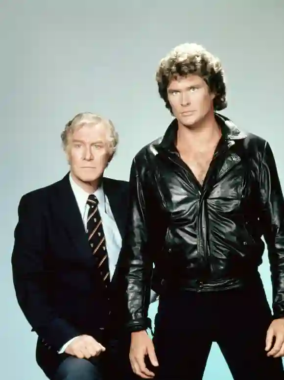 Edward Mulhare und David Hasselhoff