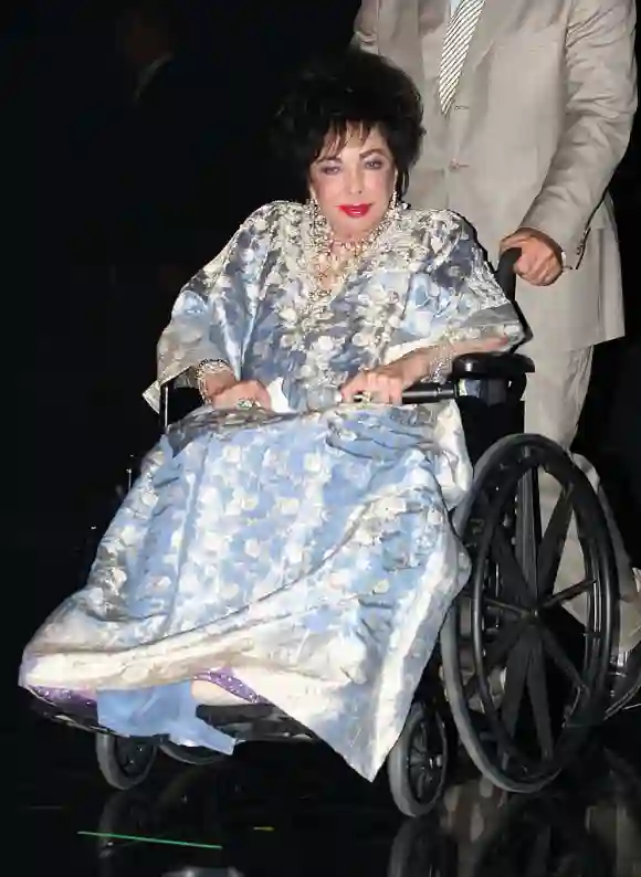 Elizabeth Taylor kurz vor ihrem Tod