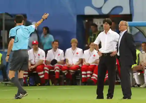 em 2008 joachim löw tribüne