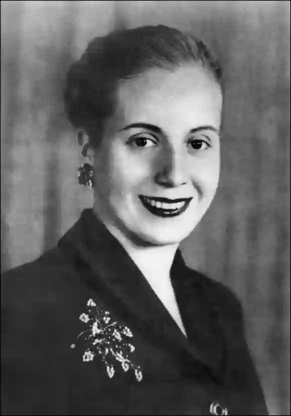 Eva Perón alias „Evita“ als First Lady Argentiniens 1951