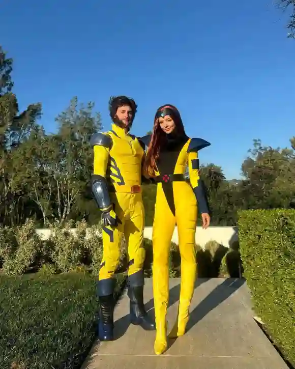 Evan Spiegel und Miranda Kerr an Halloween 2024