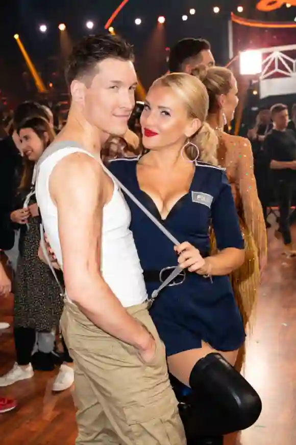 Evgeny Vinokurov und Evelyn Burdecki bei „Let's Dance“