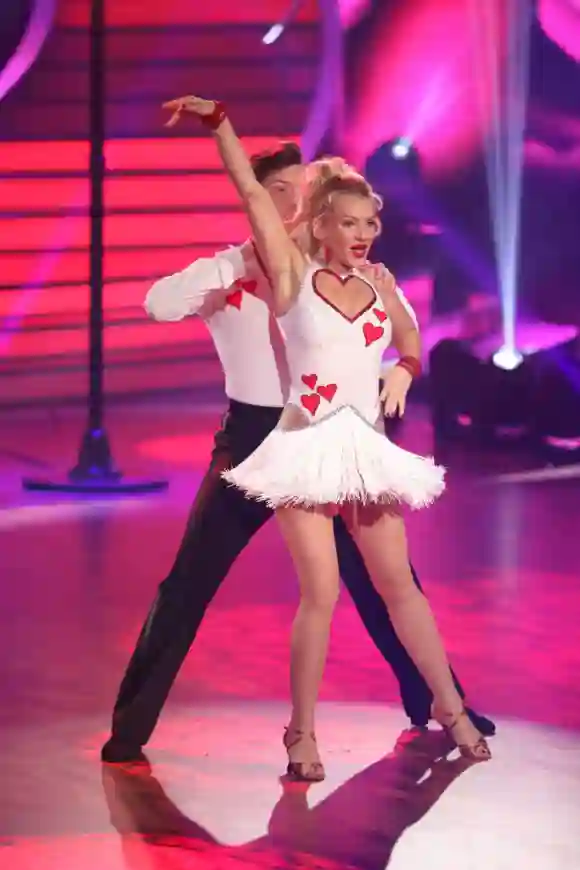 Evgeny Vinokurov und Evelyn Burdecki bei „Let's Dance“