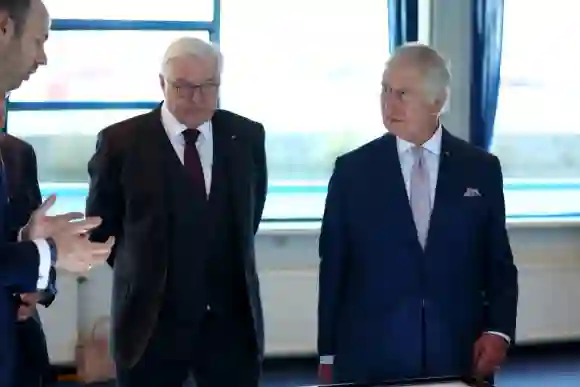 Frank-Walter Steinmeier und König Charles III. in Hamburg