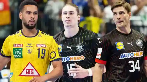 Die heißesten Spieler der Handballmannschaft