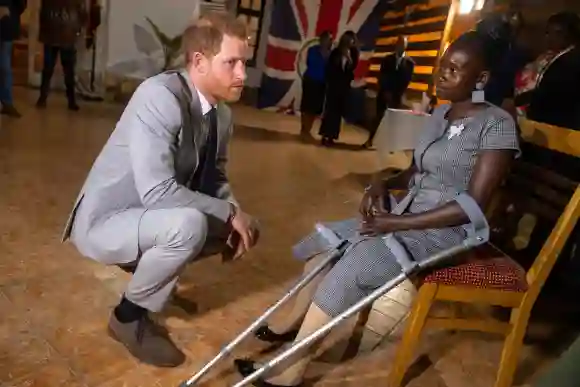 Prinz Harry besuchte Landminen-Opfer