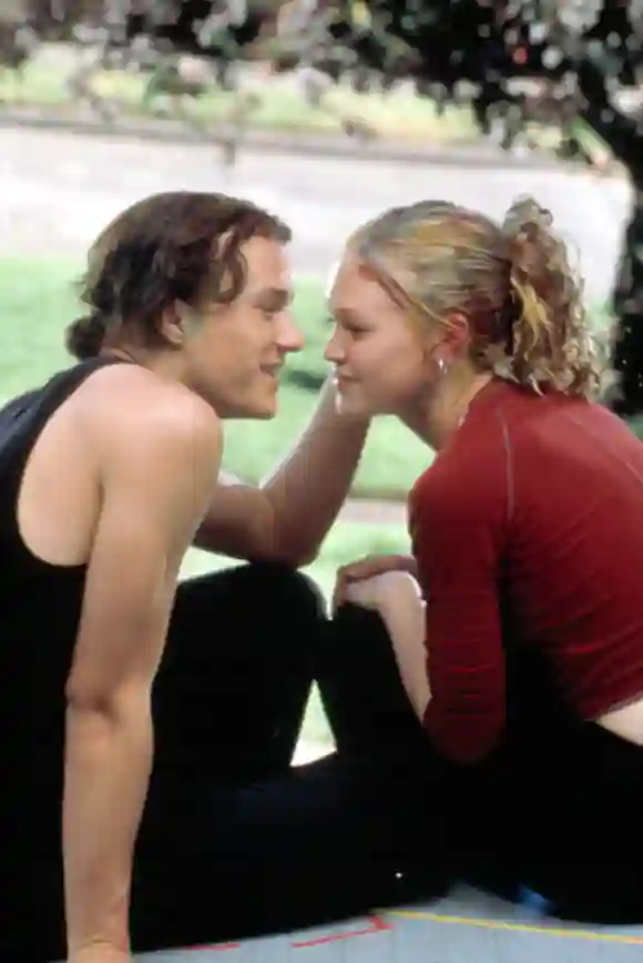 Heath Ledger und Julia Stiles in „10 Dinge, die ich an dir hasse“
