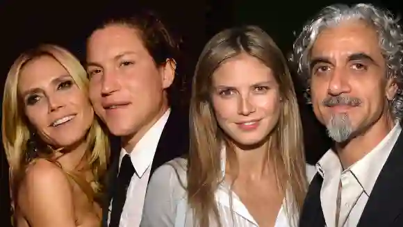 Heidi Klum, Vito Schnabel und Ric Pipino