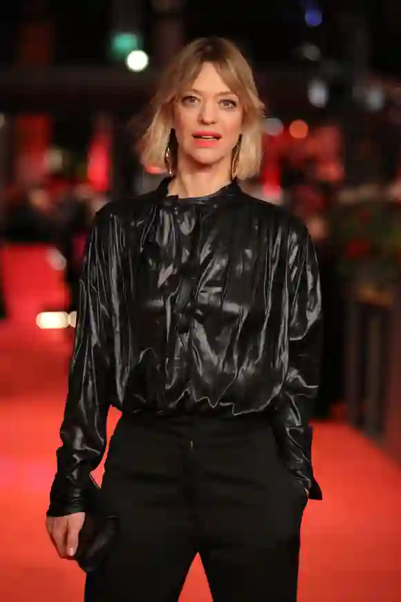 Heike Makatsch 2019 bei der Premiere von „Vice“ in Berlin