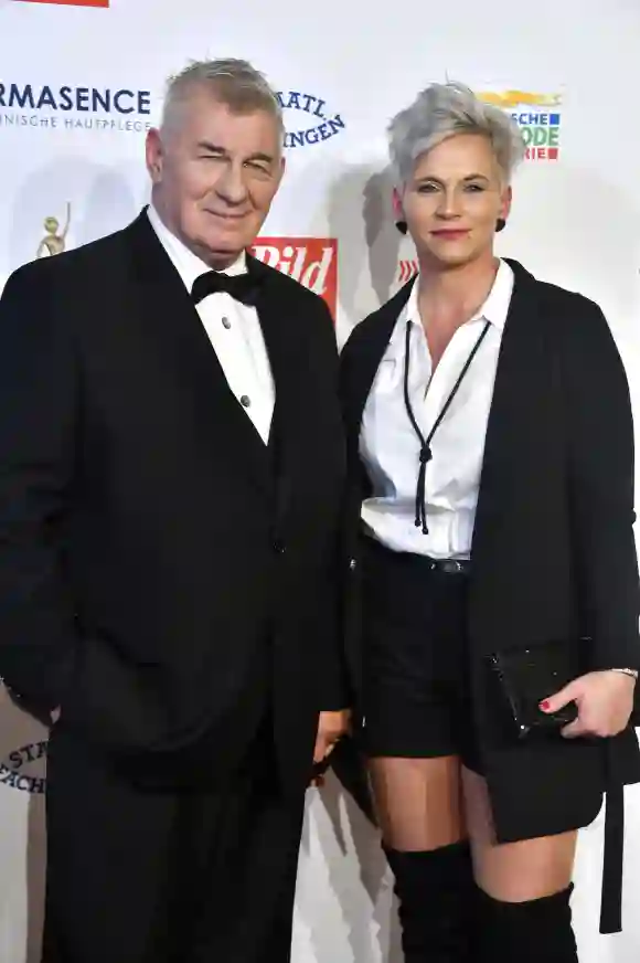 Heinz Hoenig und seine Frau Annika