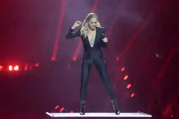 Helene Fischer als sexy Catwoman