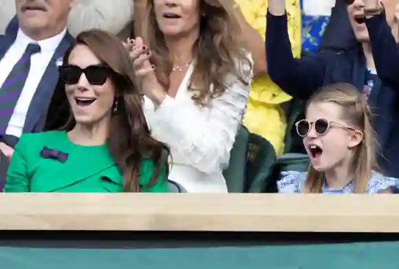 Herzogin Kate Prinzessin Charlotte Tennisturnier Wimbledon 2023
