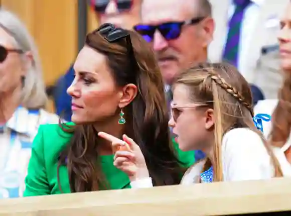 Herzogin Kate Prinzessin Charlotte Tennisturnier Wimbledon 2023