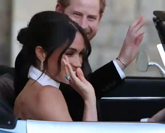 Herzogin Meghan und Prinz Harry bei ihrer Hochzeit 2018