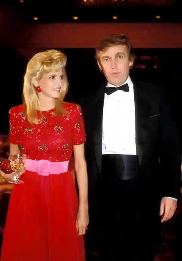 Ivana Trump und Donald Trump im Jahr 1995