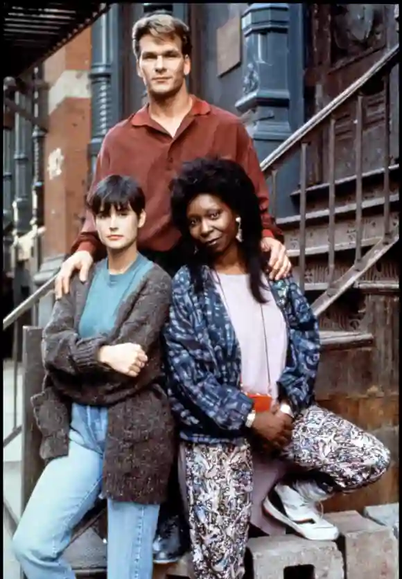 Demi Moore, Patrick Swayze und Whoopi Goldberg im Film 'Ghost'.