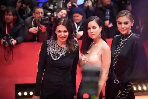 Iris Berben, Lena Meyer-Landrut und Stefanie Giesinger bei der Berlinale 2020