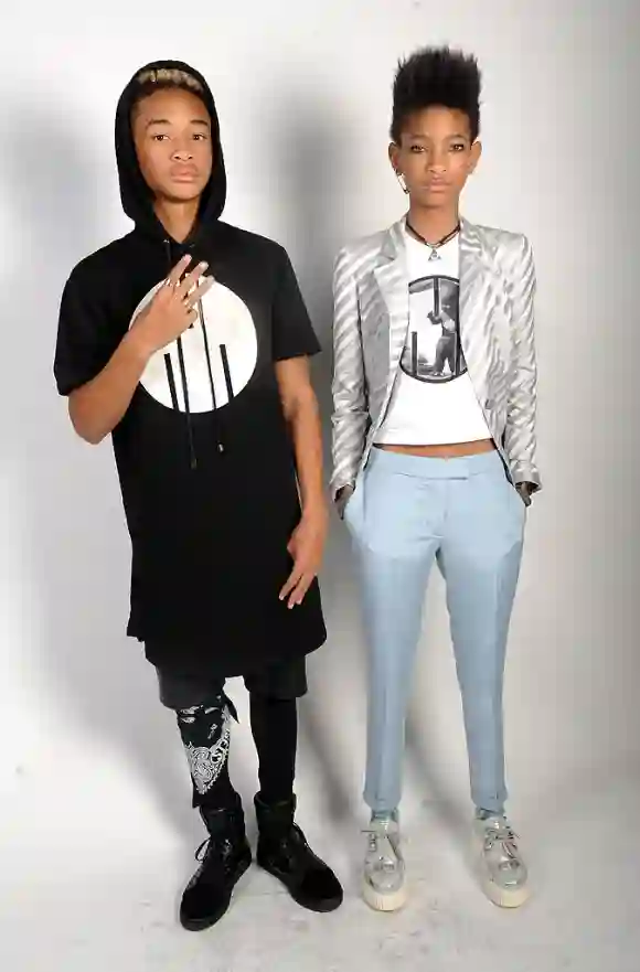 Jaden Smith und Willow Smith im Jahr 2013