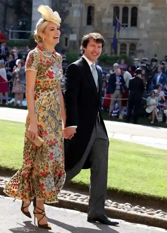 James Blunt und seine Frau Sofia bei der Hochzeit von Harry und Meghan