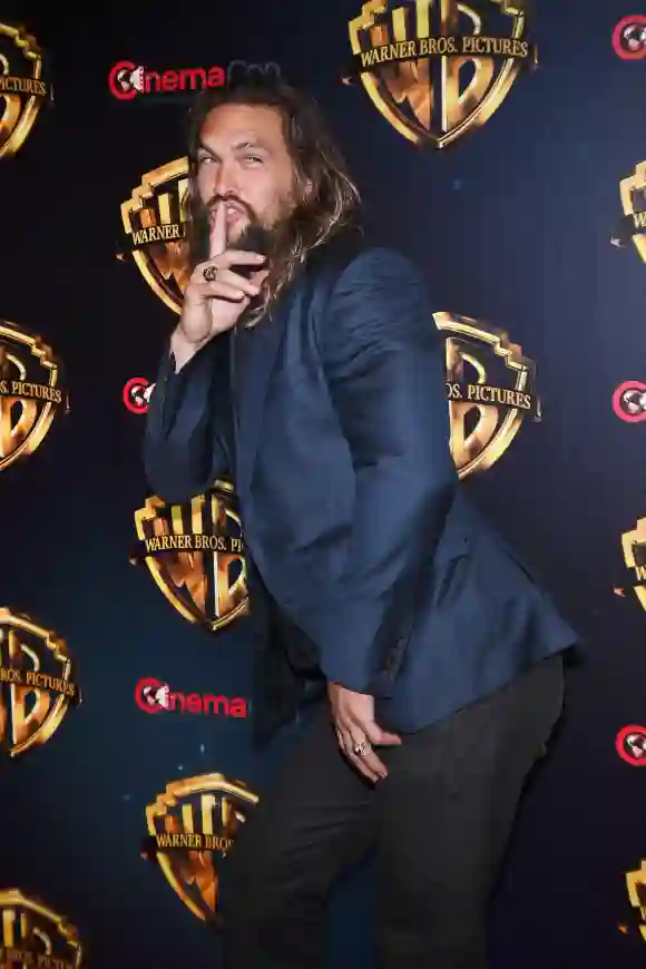 Jason Momoa auf der CinemaCon 2018.