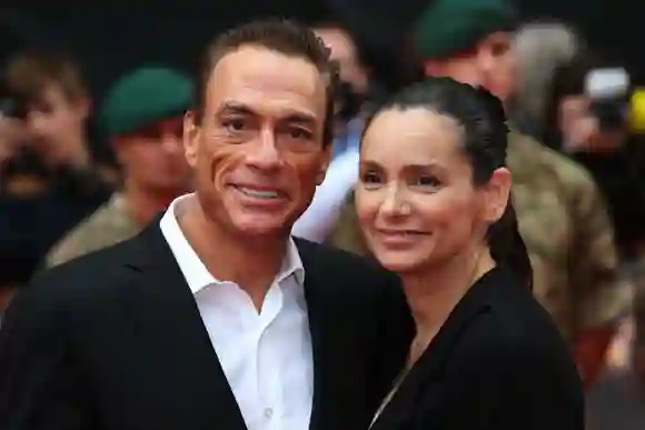 Jean-Claude Van Damme und Gladys Portugues