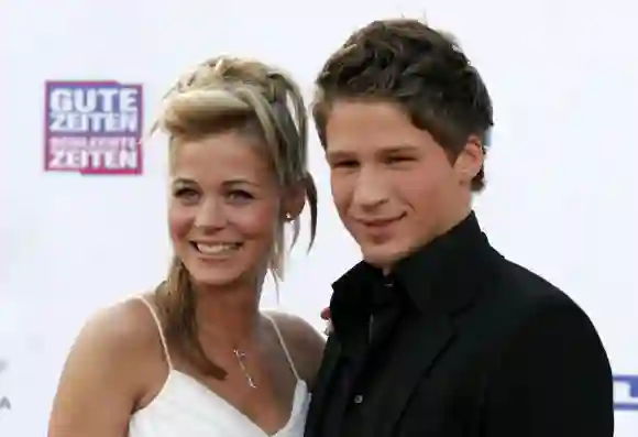 paare dreharbeiten verliebt Jessica Ginkel und Oliver Bender