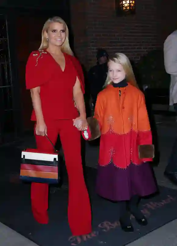 Jessica Simpson mit ihrer Tochter Maxwell