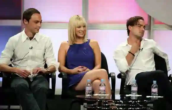 Jim Parsons, Kaley Cuoco und Johnny Galecki 2007