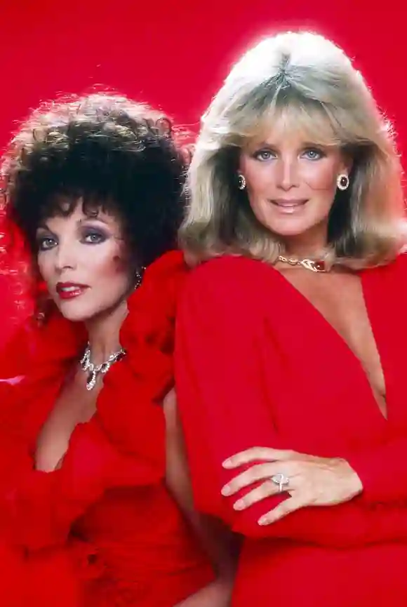 Joan Collins und Linda Evans in „Der Denver-Clan“