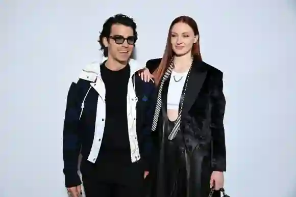 Joe Jonas und Sophie Turner bei der Pariser Fashion Week im März 2022