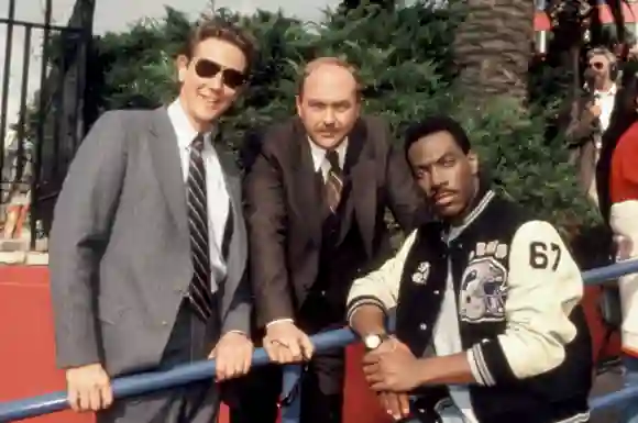 Judge Reinhold, John Ashton und Eddie Murphy für „Beverly Hills Cop – Ich lös’ den Fall auf jeden Fall“ 1984