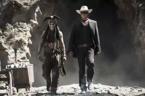 Johnny Depp und Armie Hammer in „Lone Ranger“