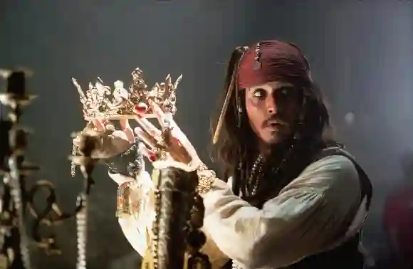 Johnny Depp in „Fluch der Karibik“