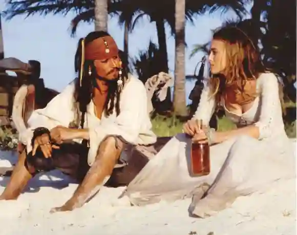 Johnny Depp und Keira Knightley in „Fluch der Karibik“