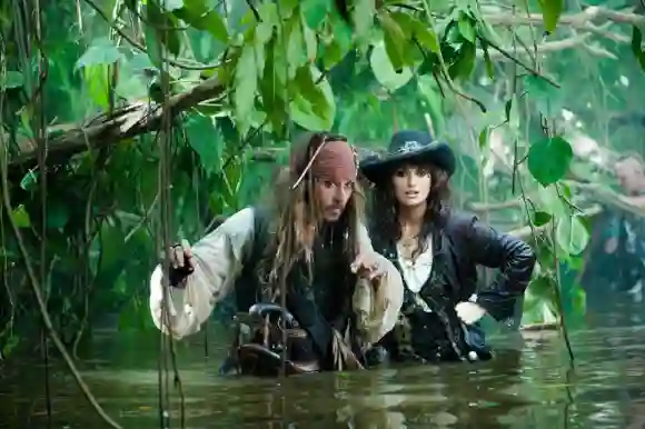 Johnny Depp und Penélope Cruz in „Fluch der Karibik“