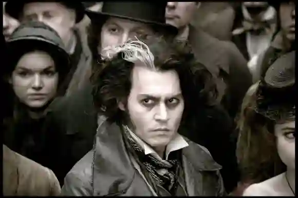 Johnny Depp in „Sweeney Todd“