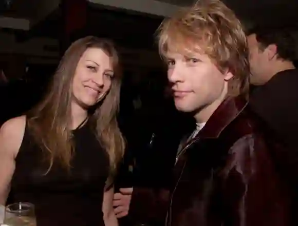 Jon Bon Jovi und seine Ehefrau im Jahr 2000