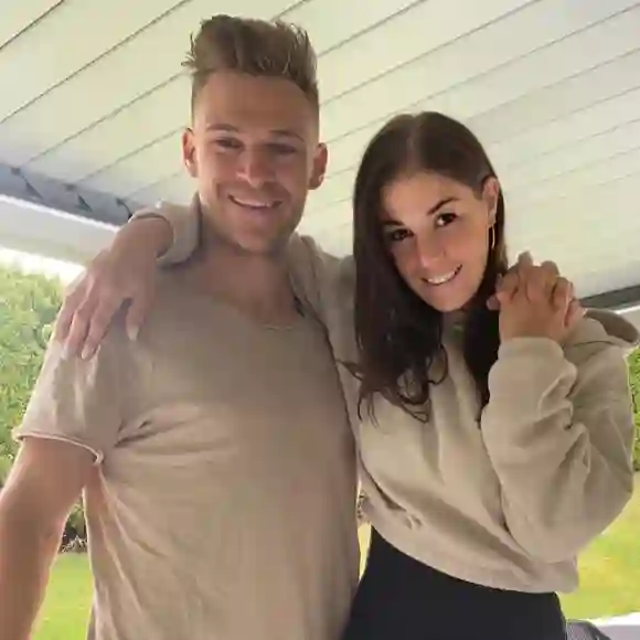 Joshua Kimmich und Lina Meyer