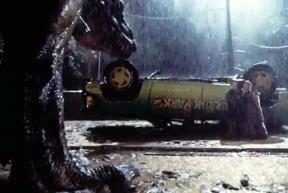 Sam Neill und Ariana Richards im „Jurassic Park“ 1993