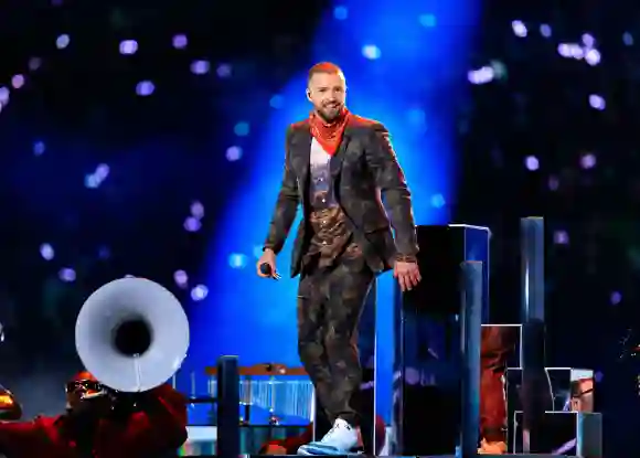 Justin Timberlake bei der Superbowl-Halftime-Show