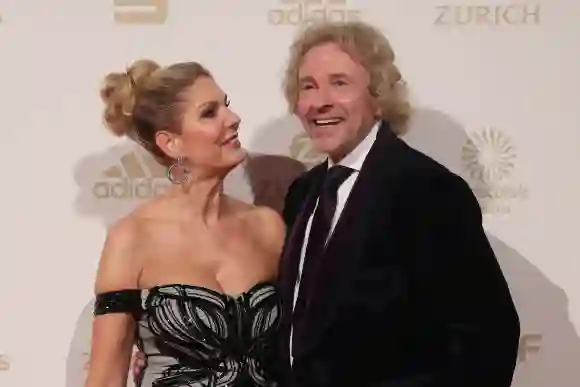 Karina Mroß und Thomas Gottschalk