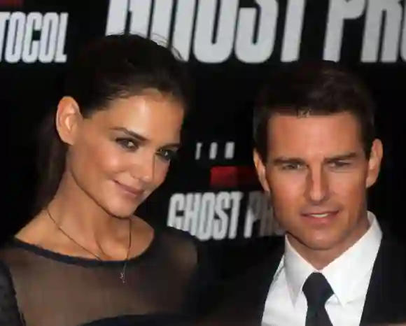 Katie Holmes und Tom Cruise im Dezember 2011