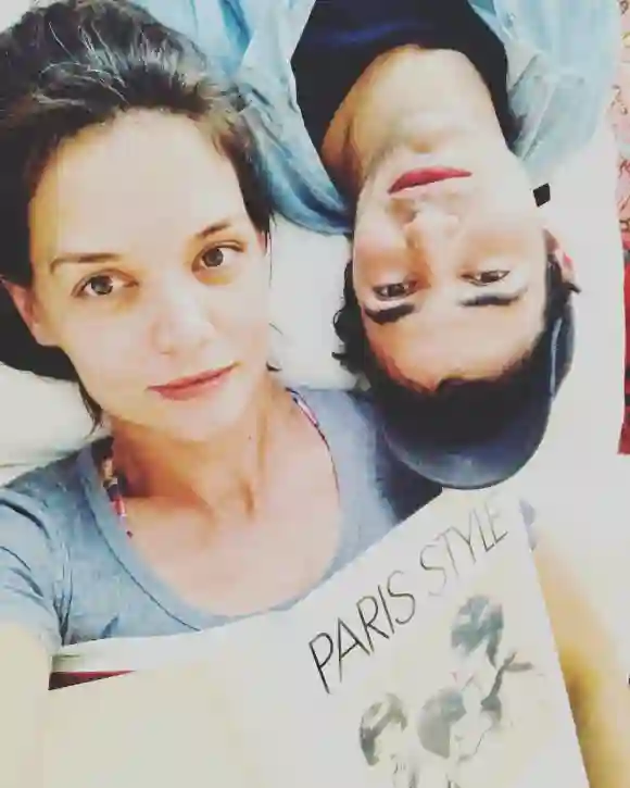 Katie Holmes und Zac Posen auf Instagram