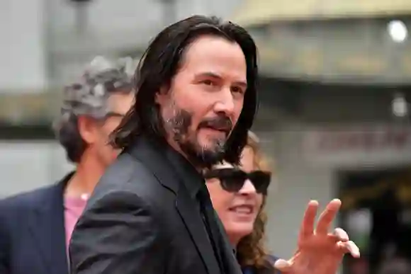 Keanu Reeves bei seiner Handabdruck-Zeremonie im TCL Chinese Theatre IMAX Forecourt am 14. Mai 2019