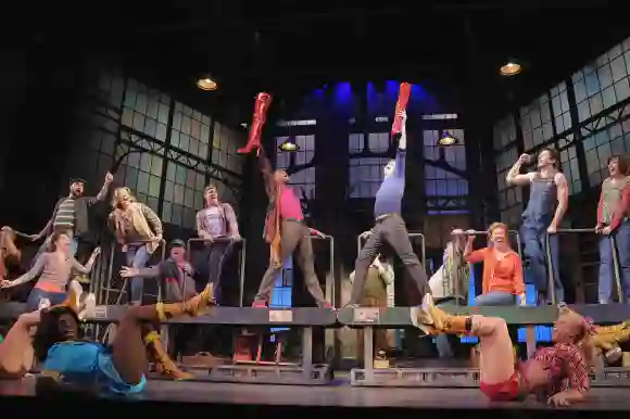Darsteller nehmen am „Kinky Boots“ Broadway Sneak Peek teil, 28. Februar 2013