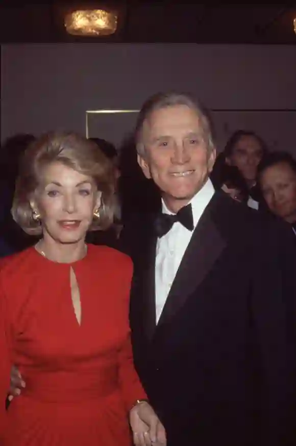 Kirk Douglas und seine Frau Anne