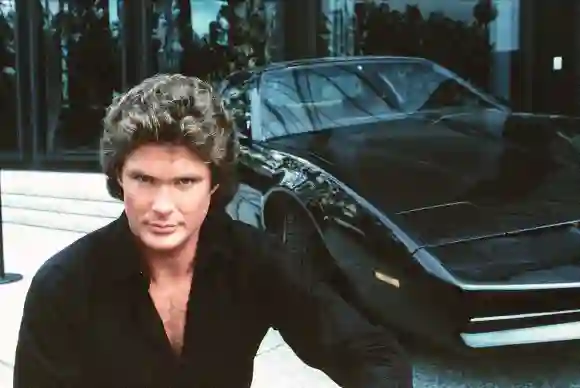 David Hasselhoff in "Knight Rider"