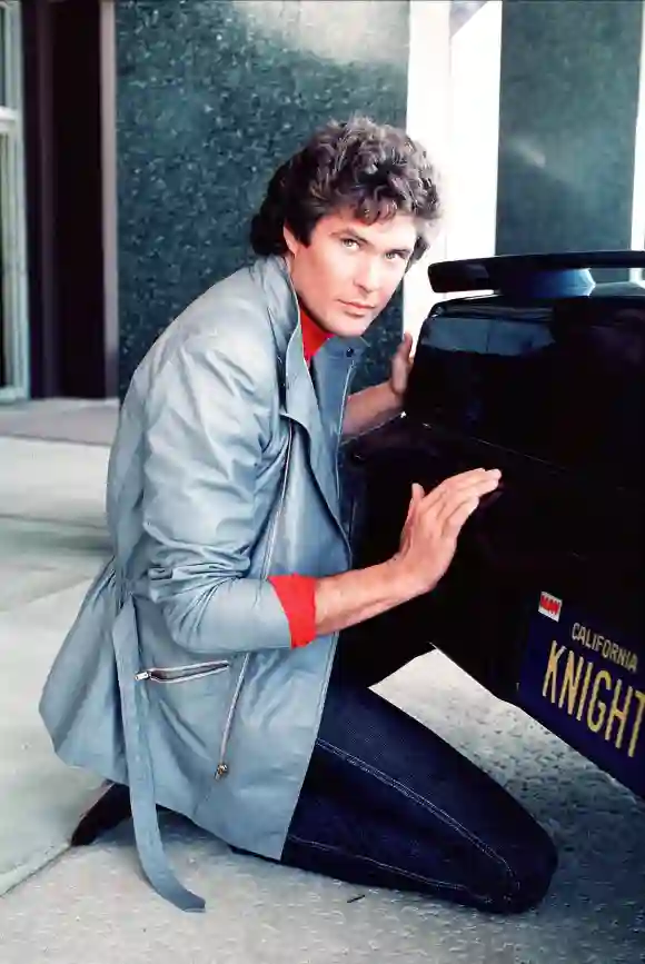 David Hasselhoff in "Knight Rider"