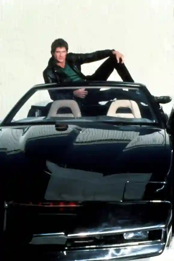 David Hasselhoff in "Knight Rider"